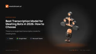 Best Transcription Model for Meeting Bots in 2026: How to Choose