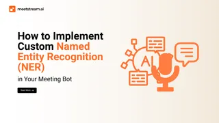 Named Entity Recognition in Python for Meeting Transcripts