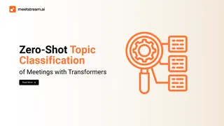 Zero-Shot Topic Classification for Meeting Transcripts