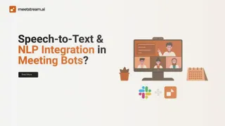 Speech-to-Text API Integration for Meeting Bots