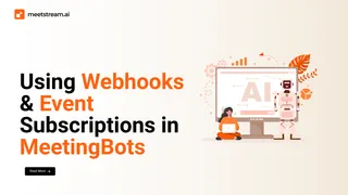 Meeting Bot Webhooks: Event-Driven Architecture Guide