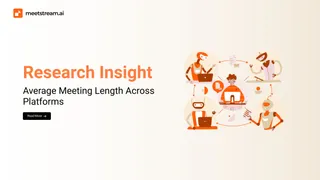 Meeting Duration Statistics: What the Data Says About Meeting Length