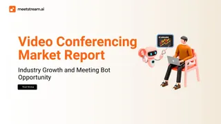 Video Conferencing Market: Growth, Trends, and the Rise of Meeting APIs