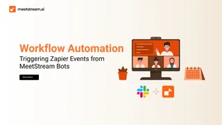 Zapier + MeetStream: Automate Your Meeting Workflows
