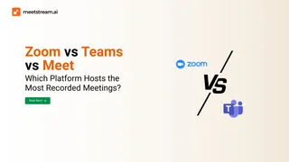 Zoom vs Teams vs Google Meet: A Developer's Platform Comparison