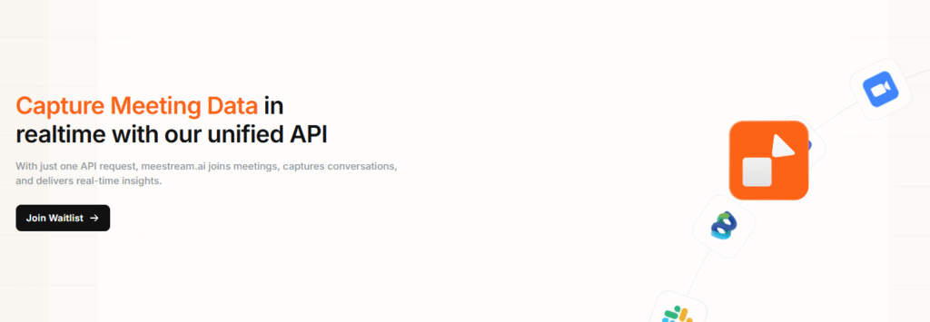 zoom meetstream x355 diagram for Zoom Recording API: Automate