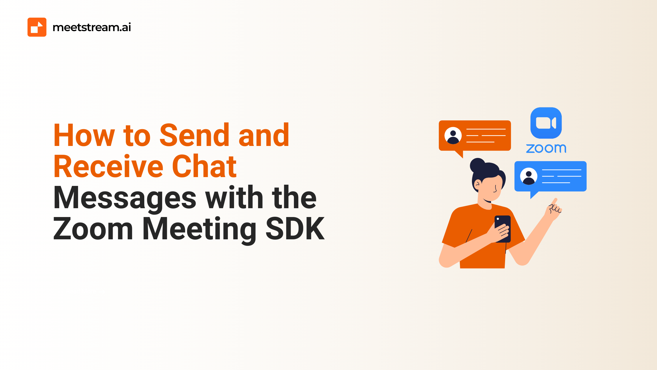 Zoom Meeting SDK Chat API | MeetStream